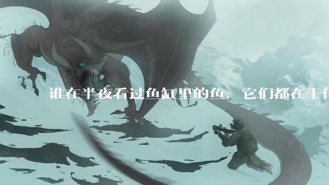 谁在半夜看过鱼缸里的鱼，它们都在干什么？